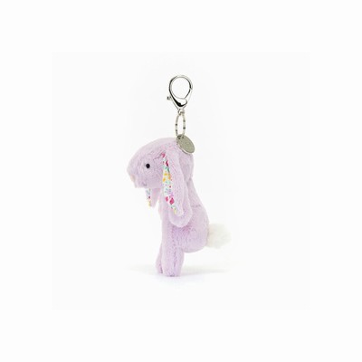 Jellycat Blossom Jasmine Bunny Bag Charm New Zealand | WKJQM1986